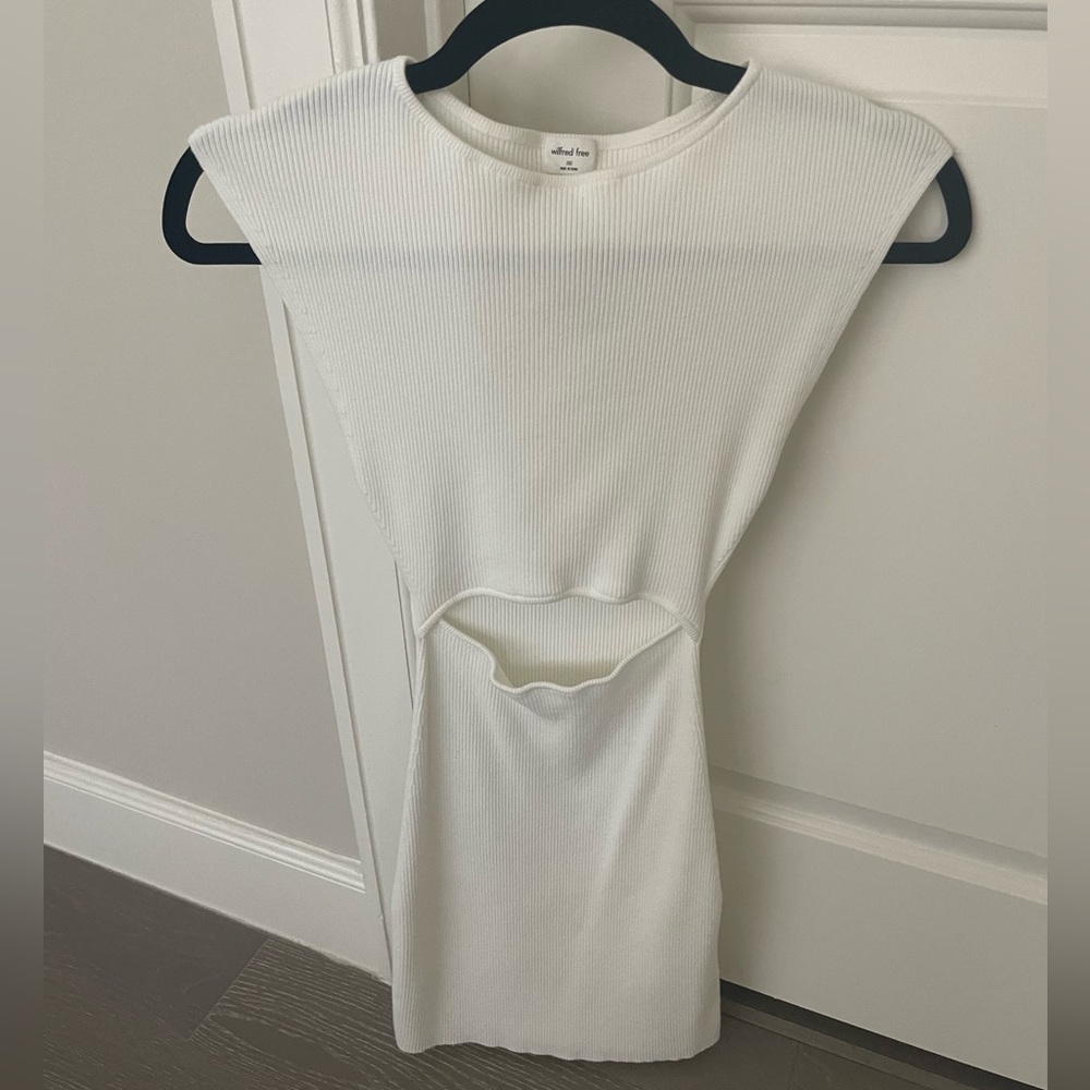 Aritzia White Mini Dress